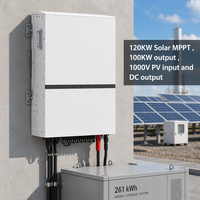 Contrôleur de charge solaire MPPT 120KW, étanche IP65