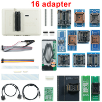 Programmateur ISP série RT809F, kit complet avec 16 adaptateurs, programmateur universel USB pour BIOS, EEPROM et puces flash