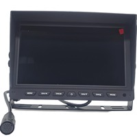 Écran de voiture AHD 9 pouces 6 canaux tout-en-un avec écran partagé, enregistrement vidéo, garantie 1 an pour la surveillance des voitures/camions
