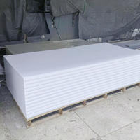 Feuille acrylique blanche de qualité supérieure de 1220x2440mm Feuilles de polystyrène blanc pour boîtes à lumière coupées à la taille