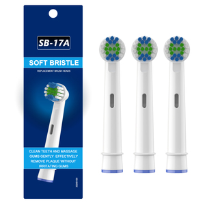 Testine per <span class=keywords><strong>spazzolino</strong></span> <span class=keywords><strong>elettrico</strong></span> per adulti con testine per spazzolini da <span class=keywords><strong>denti</strong></span> elettrici rotanti spazzolini elettrici - Product Image 1