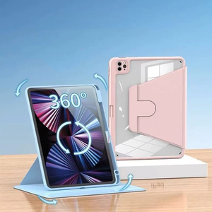 Étui de protection en cuir pliable rotatif avec support pour stylet pour <span class=keywords><strong>iPad</strong></span> Pro 11 2025/<span class=keywords><strong>iPad</strong></span> 11e/12e génération/<span class=keywords><strong>iPad</strong></span> Air 11 2026 - Product Image 1