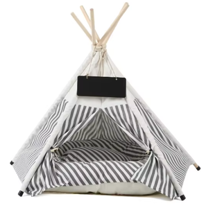 Cama para Perros de Algodón Sólido Ecológica y Cálida para Invierno, para Usar en la Sala de Estar, con Embalaje de Cartón, Extraíble y Lavable - Product Image 3