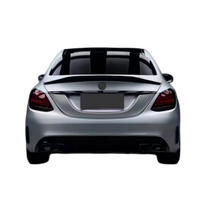 Untuk Peningkatan Bumper Depan dan Belakang Mercedes-Benz 15-21 C-Class (W205) Model ke Seri AMG C63 Baru yang Populer.