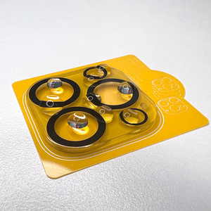 Protezione per fotocamera posteriore trasparente HD per obiettivo per fotocamera posteriore <span class=keywords><strong>iPhone</strong></span> 15 protezione in vetro temperato 3D per <span class=keywords><strong>iPhone</strong></span> 14 Plus <span class=keywords><strong>13</strong></span> Pro - Product Image 6