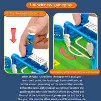 ELI TOYS-Mini plateau de football interactif en plastique pour enfants-Jeu de sport à main-Mini terrain de football