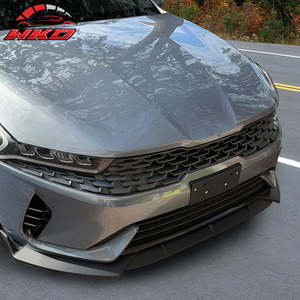 Pour Kia Optima 2021-2024 K5/25 GT Noir Mat PP 3 Pièces Spoiler Avant de Pare-chocs Bas de Caisse Kit Carrosserie de Haute Qualité - Product Image 2