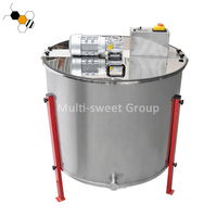 Extracteur de miel électrique automatique à 20 cadres en acier inoxydable avec moteur 550W pour l'apiculture