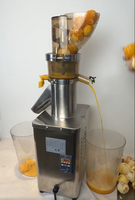 Extracteur de jus multi-fruits et légumes |   Machine de pressage à froid automatique, système de pressage à froid pour les baies, les agrumes, le gingembre et les légumes-feuilles