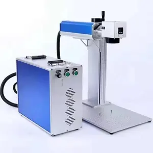 20W 30w 50w 60w Fiber Laser Marking Machine Deep Engraving Jewelry Gold Silver Cutting Metal 3D Laser Engraver