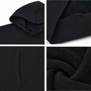 TKAN439D Impression sérigraphique personnalisée, sweat-shirt pour femme, hiver, grande taille, ample, coton lourd, garde au chaud, couleur unie, anti-froissement - Product Image 3