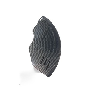 Carbon Fiber Wheelchair Guard Black Wear-Resistant Lightweight Protective Panel For Manual Wheelchair - Product Image 2
