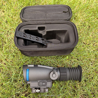 Lunette thermique 384*288 en alliage d'aluminium avec télémètre laser 1800m pour la chasse tactique et l'observation