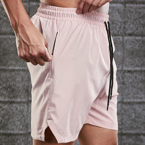 Shorts de sport décontractés pour homme personnalisés - Séchage rapide, respirant, imperméable, écologique, en laine peignée, élasthanne/polyester, pour la salle de sport et l'entraînement - Product Image 1