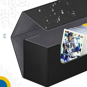 Boîte de rangement noire grande capacité FX avec fermeture magnétique pour cartes à collectionner, design à coins carrés - Product Image 3