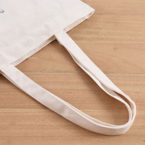 Sacs de courses réutilisables en toile de coton polyester imprimés, personnalisables avec logo, grands et vierges, pour la vente en gros - Product Image 5