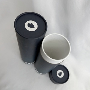 Pantaloni di biancheria intima opaca su misura in cartone Kraft calzini con tubo di carta bombola per vestiti scatola di imballaggio <span class=keywords><strong>t</strong></span>-shirt contenitore rotondo - Product Image 4