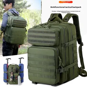 50L al aire libre senderismo montañismo mochila ligera de gran capacidad multifuncional táctico impermeable poliéster deportes <span class=keywords><strong>bolsa</strong></span> - Product Image 1