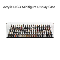 Taille personnalisée vitrine acrylique jouet voiture vitrine organisateur acrylique figurine étui pour Lego