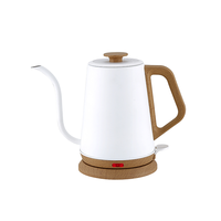 Bouilloire à café électrique 1L en gros. Doublure intérieure sans couture intégrée personnalisée en usine