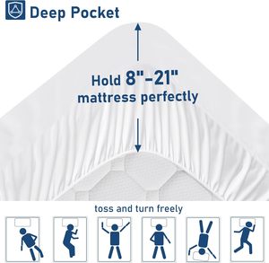 Sıcak satış pürüzsüz düzgünce kapitone yatak pedi Topper yatak rahat uyku için koruyucuları kapsar - Product Image 5