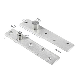 Bisagras Giratorias de Acero Inoxidable de 75/100/150 mm con Eje de Rotación de <span class=keywords><strong>270</strong></span> <span class=keywords><strong>Grados</strong></span> para Puertas Abatibles, Eje de Ubicación Oculto, Bisagra Pivotante - Product Image 2