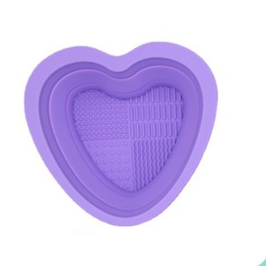 Tapis de nettoyage pliable en silicone pour pinceaux de maquillage, outil de beauté pour le lavage des éponges et des houppettes, usage domestique - Product Image 5