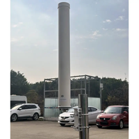 Antenne Omni à Gain Élevé MIMO 18dBi Personnalisée pour Communication Extérieure Longue Portée Sans Fil 2G 3G 4G 5G LTE WIFI ABS Matériel