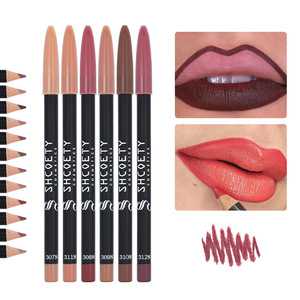 L'ensemble de crayons à rouge à lèvres mat 12 couleurs le plus vendu ne décolore pas et ne colle pas au maquillage durable - Product Image 3
