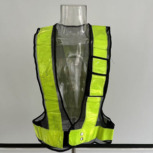سترات عاكسة للضوء مخصصة للعمل، سترات أمان قابلة للتعديل، صدريات واقية - Product Image 1
