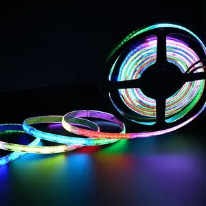 Commercial Dream Full Color RGBIC DC5V Magic Digital No Light Point 1008/m Smart Addressable RGB COB LED Strips