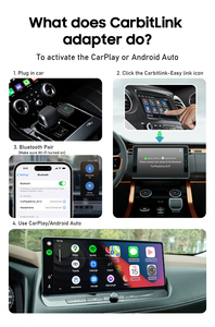 Adaptador Inalámbrico Carbitlink para CarPlay, Conexión Fácil, Dongle Smartlink Box GX3Pro 2027 Carbitlink para Geely GX3 Pro - Product Image 5