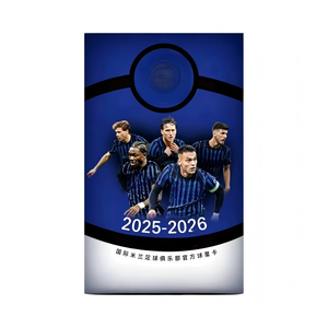 YYing 2025-26 Nouvelle Carte Signature Ronaldo Dakaed Inter Milan Football – Boîte Mystère de Cartes Autographiées des Grandes Stars du Monde du Football - Product Image 1