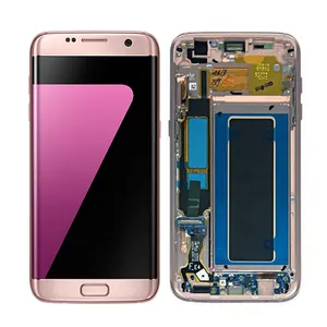 Layar lcd jaminan 100% untuk samsung galaxy s7 edge display