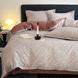 Juego de Cama de 4 Piezas con Diseño Floral de los Años 60, 100% Algodón, 300 Hilos, <span class=keywords><strong>Colores</strong></span> Vibrantes, Resistentes a la Decoloración, Certificado OEKO-TEX - Product Image 4