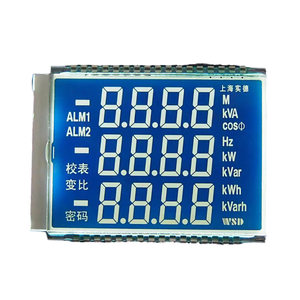 Aangepaste TN6-digit <span class=keywords><strong>7</strong></span>-<span class=keywords><strong>Segment</strong></span> Lcd-<span class=keywords><strong>Display</strong></span> Zwarte Achtergrond Witte Tekst Industriële <span class=keywords><strong>Display</strong></span> Instrumentcode Aanpasbaar - Product Image 3