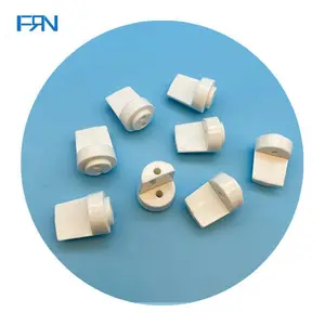 Customizable Talc Porcelain Glazed Ceramic Head Industrial Insulating Electrothermal Ceramics With Moulding Processing Service