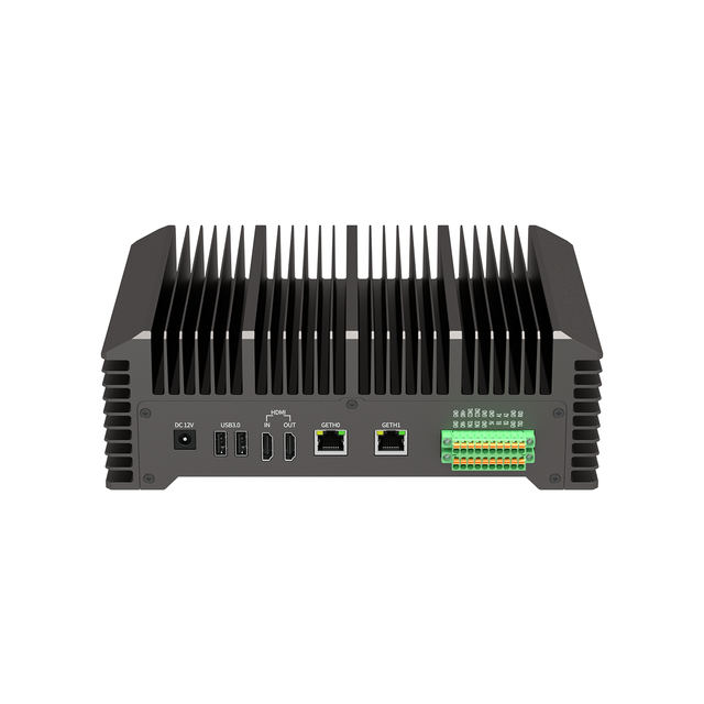 Industrial 8-Core Linux Mini PC 8GB RAM 128GB SSD 326 TOPS AI RS232/485 DI/DO Dual LAN 4G/5G Embedded Computer