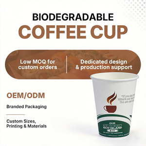 Gobelets en papier jetables personnalisés pour dégustation, 4oz, 5oz, 6oz, pour emballage de boissons à emporter, usage commercial, vente en gros - Product Image 5
