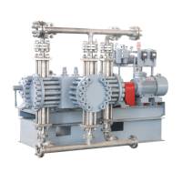 Pompe à diaphragme industrielle à 3 têtes, pompe à déplacement positif haute pression pour la distribution de produits chimiques