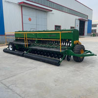 Nouveau type de semoir d'engrais de blé monté sur tracteur; Machine de plantation de petites particules de riz sec.