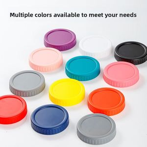 Tapa de plástico PP multicolor de 70 mm y 86 mm para tarros Mason, junta hermética para botellas de vidrio, tapa para tarros de miel, avena, caviar, almacenamiento de alimentos doméstico - Product Image 4