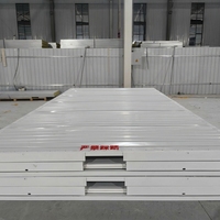 Conteneur d'expédition pliable, maison préfabriquée en kit, mini-maison portable, maisons conteneurs en capsule, bureau conteneur préfabriqué