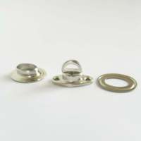 Serrure à bouton rotatif SNOWL pour porte de bateau, serrure à bouton rotatif, attaches et œillets assortis
