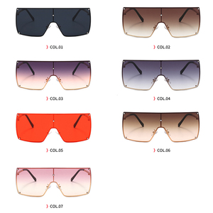 25937 Superhot Eyewear 2020 Fashion Chain Style Temple Flat Top Women Shades Lunettes <span class=keywords><strong>de</strong></span> <span class=keywords><strong>soleil</strong></span> - Product Image 6