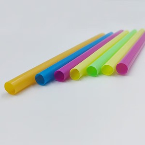 <span class=keywords><strong>Paglia</strong></span> monouso commerciale indipendente imballaggio perla latte tè PP <span class=keywords><strong>paglia</strong></span> spessa e sottile per uso alimentare nero trasparente - Product Image 3