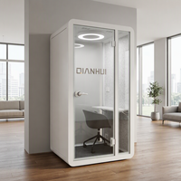 1imsky — cabine pour téléphone, réduction du bruit, isolation sonore, bureau, en coton, isolation sonore intégrée, ODM