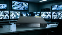 Boîtier d'analyse intelligent IA 4 canaux pour la surveillance de la sécurité sur les chantiers, la détection de fumée et de flammes, pour casques et gilets