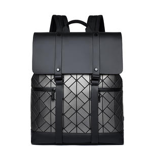 Mochila para Portátil Unisex de Alta Gama 2025 con Gran Capacidad, Diseño de Diamantes Moderno, Estilo Comercial para Estudiantes - Product Image 3