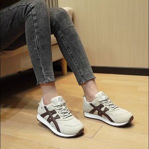 2025 New Women's Sports Casual Walking Style Shoes Breathable Thin Sole with Height Increase Toe Korean Design Color Matching - Product Image 2
